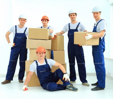 Local removals team preparing for a house move in Ardleighgreen