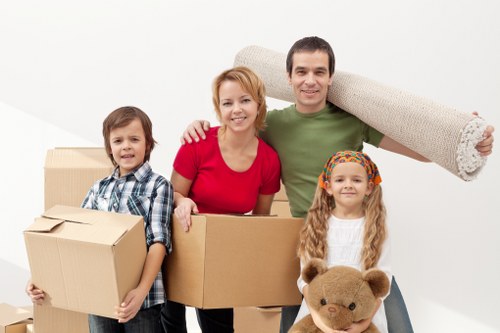 Business use of mobile self storage in Ardleighgreen for stock and equipment
