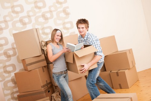 Organised storage space for local residents and tradespeople in Ardleighgreen